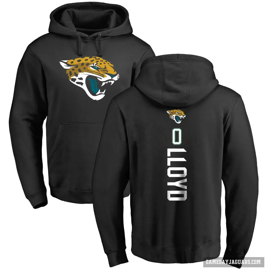 Men's ＃0 Devin Lloyd Jacksonville Jaguars Black Pro Line Backer Pullover Hoodie